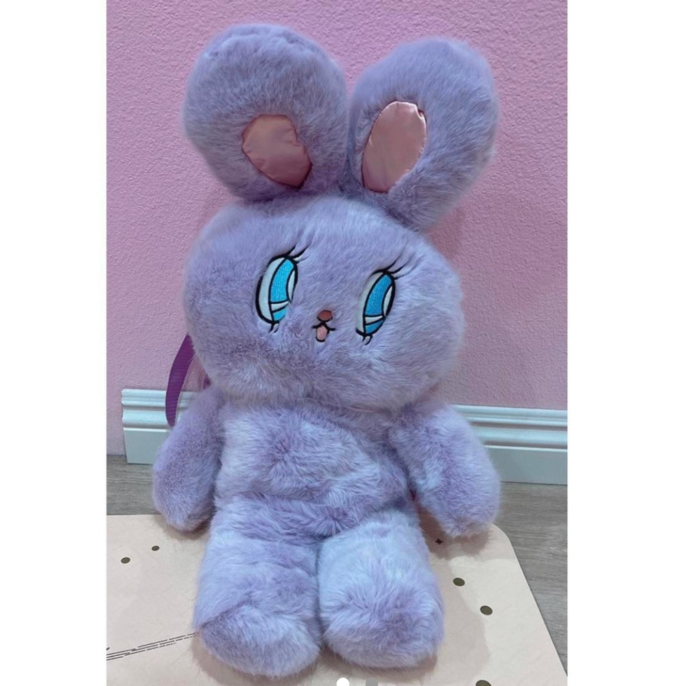 Estherlovesyou bunny backpack plush